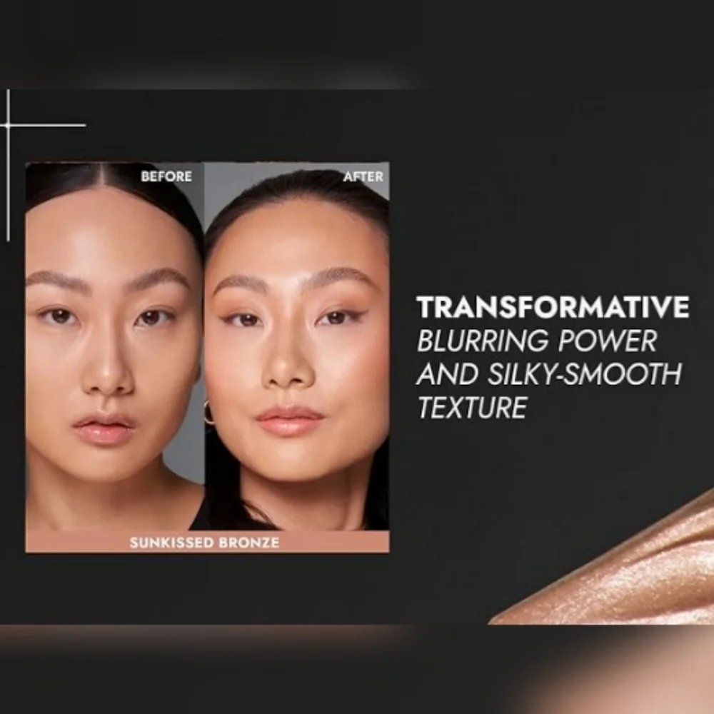 NEW COVER FX Monochromatic Powder Bronzer Duo Sunkissed Bronze Soft Matte